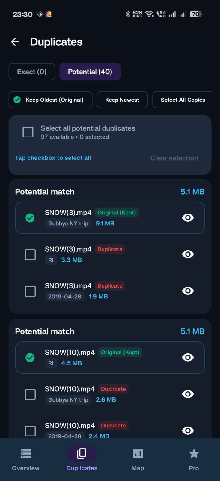 Duplicates Scanner